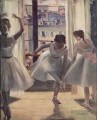 Balletttänzer Fenster Edgar Degas